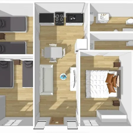 Apartament Manila-home,2 Banos-bathrooms Alicante